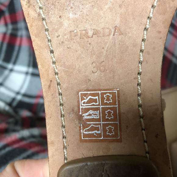 Authentic PRADA shoes size 6 - Picture 7 of 7